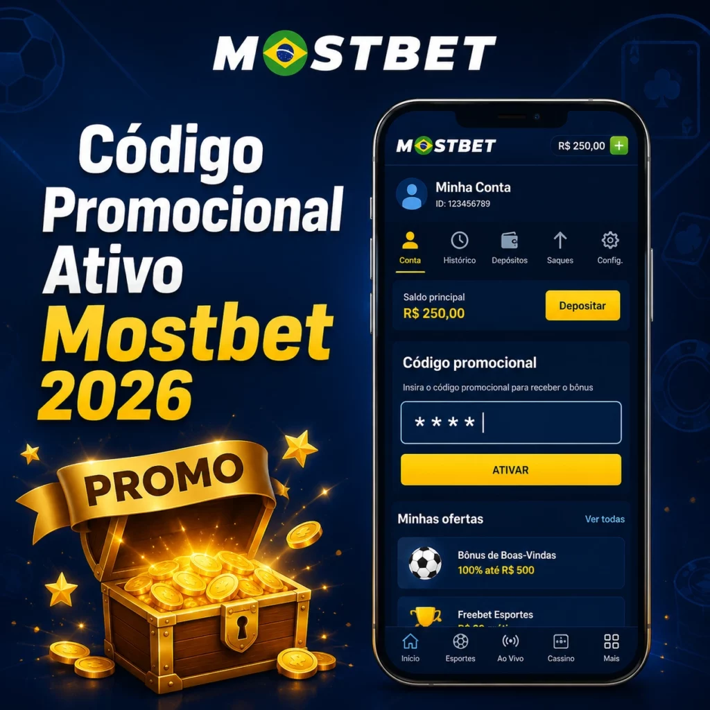 Código Promocional Ativo Mostbet 2026
