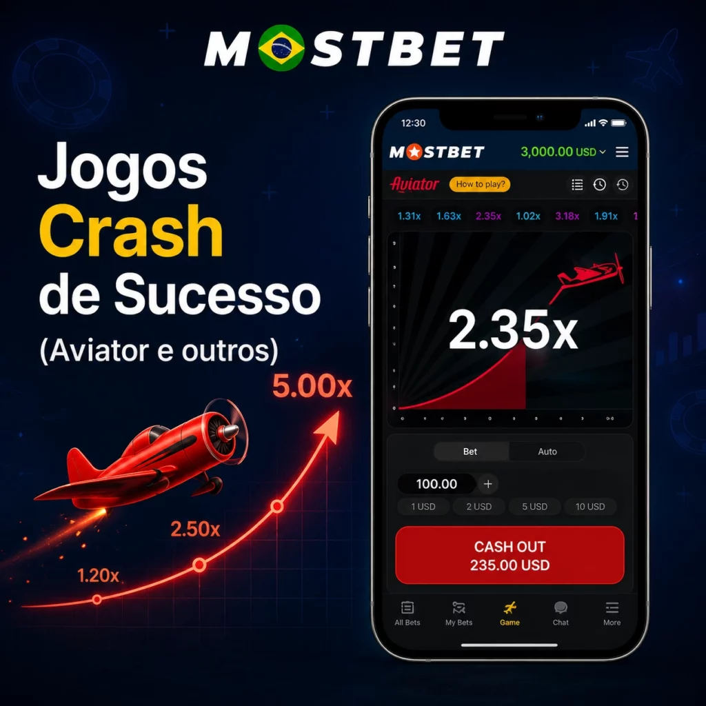 Jogos Crash de Sucesso (Aviator e outros)
