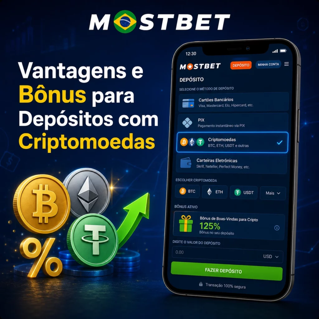 Vantagens e Bônus para Depósitos com Criptomoedas